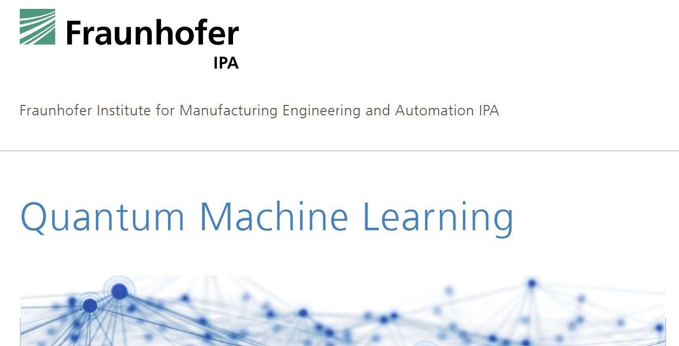 Quantum Machine Learning